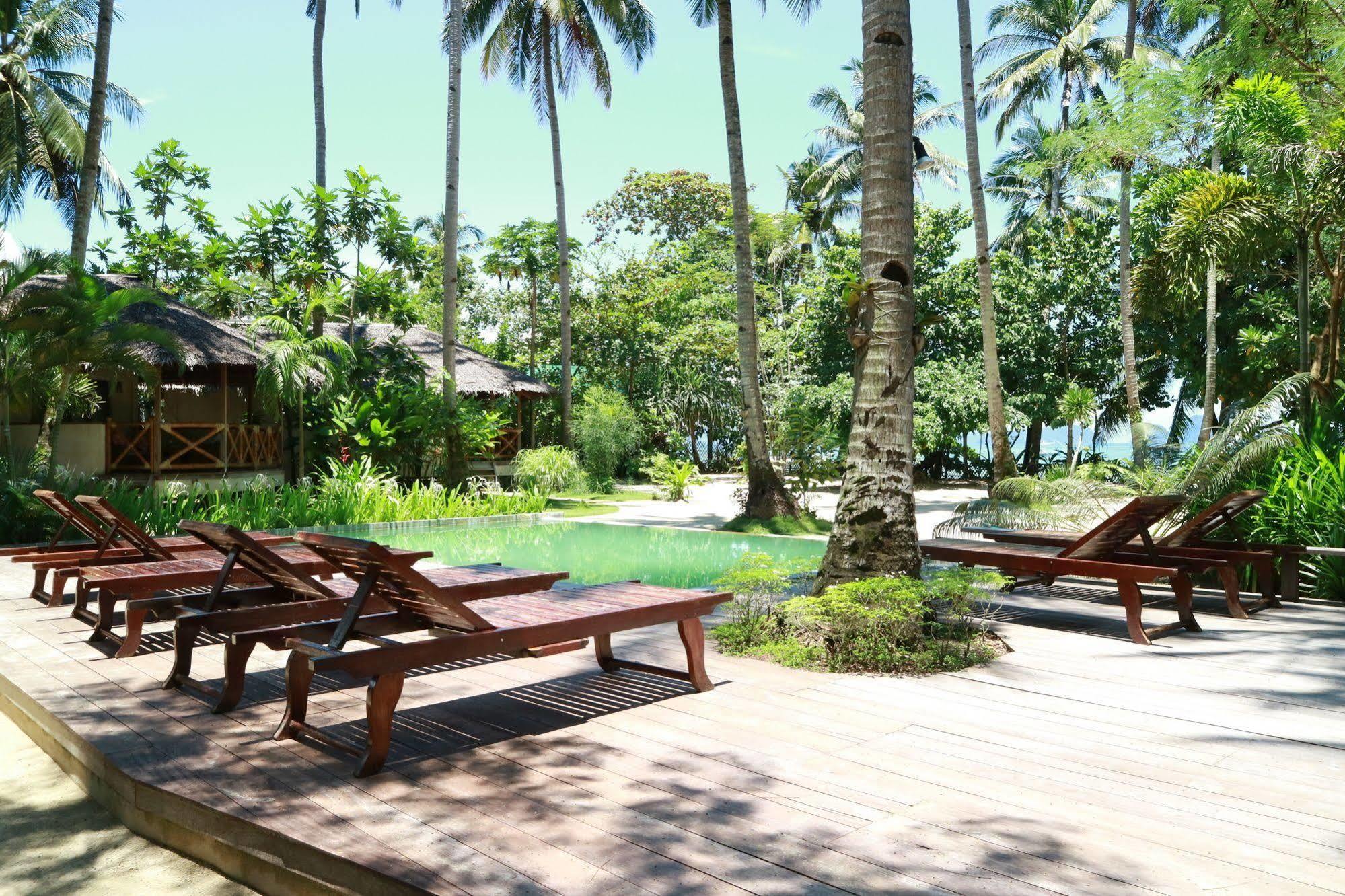 El Nido Mahogany Beach Bagian luar foto