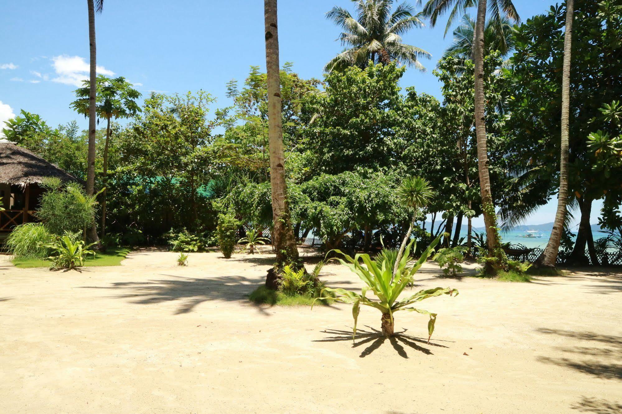 El Nido Mahogany Beach Bagian luar foto
