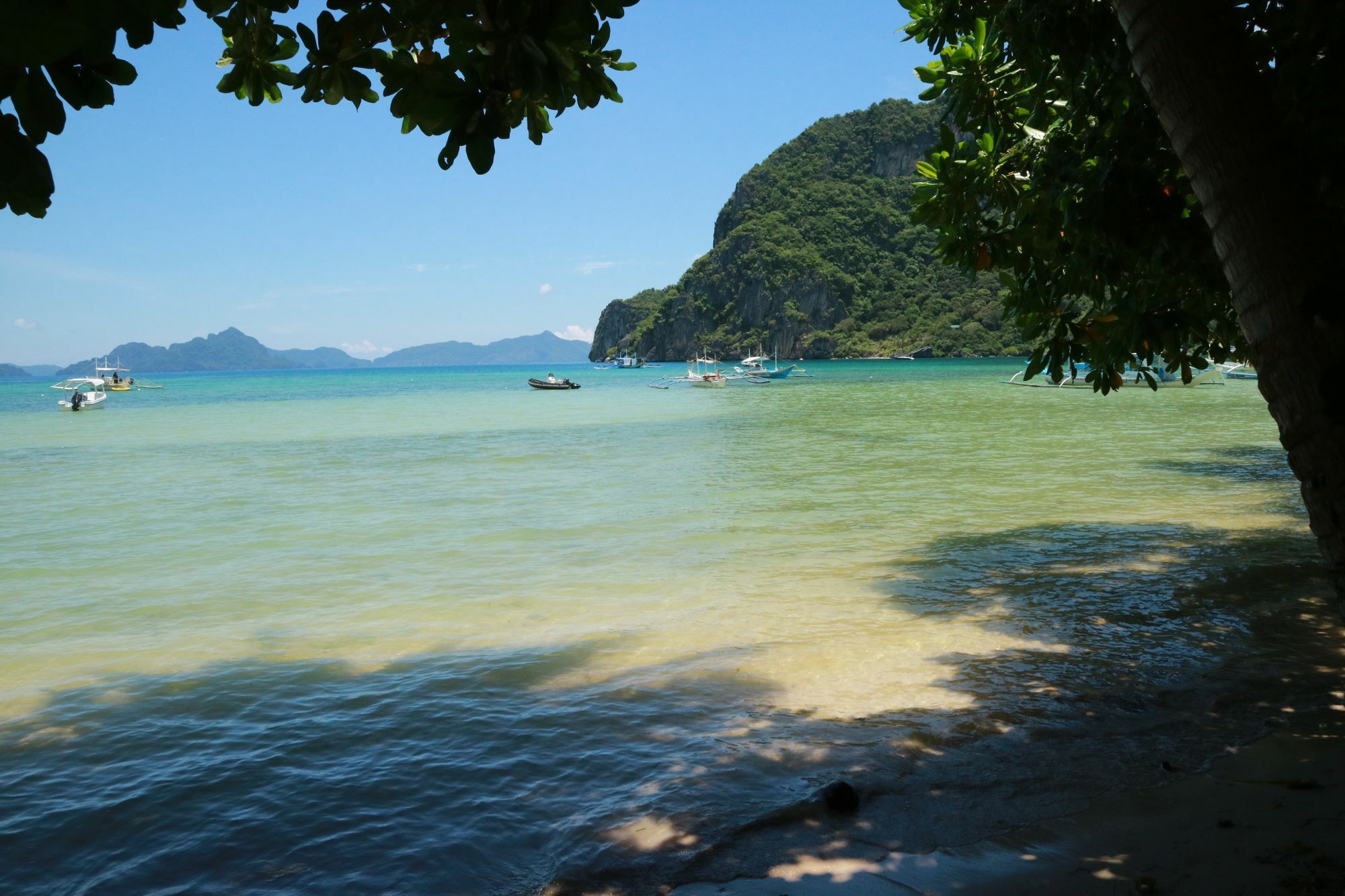 El Nido Mahogany Beach Bagian luar foto